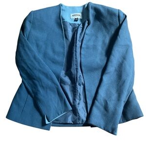 Kasper Gray Tailored Blazer and Pantset